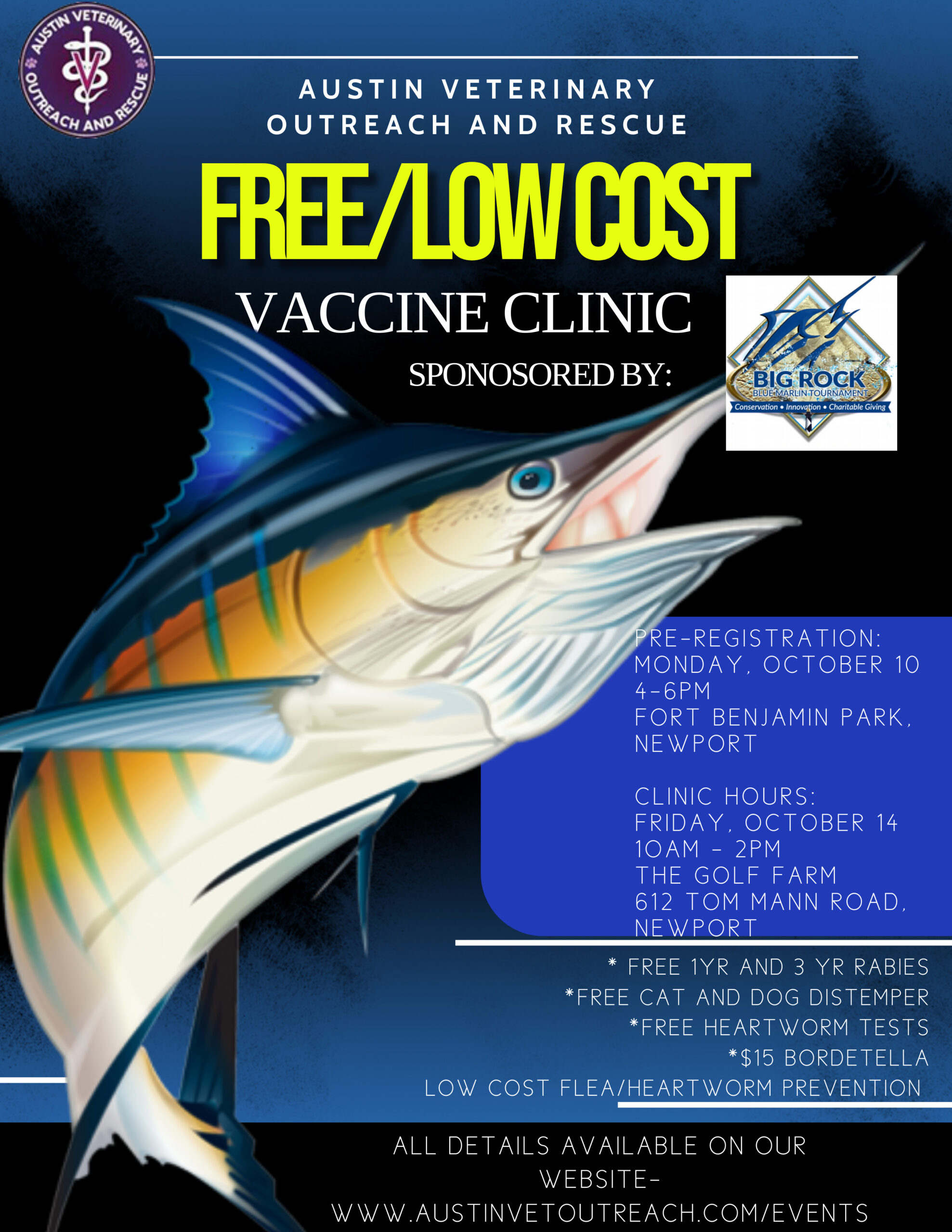 Big Rock Vaccine CLinic 10.22